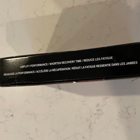Champion CSX 250 15-20mmHg Performance Compression Calf Sleeves Black Grey L NWT - Picture 6 of 7